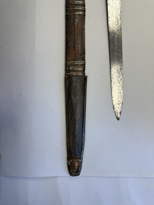 Lot 139 - A RARE STYRIAN BROADSWORD OF HUNGARIAN TYPE, CIRCA 1660
