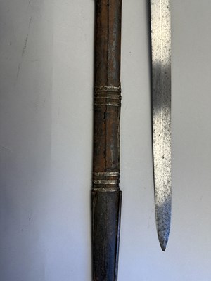 Lot 139 - A RARE STYRIAN BROADSWORD OF HUNGARIAN TYPE, CIRCA 1660