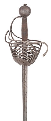 Lot 147 - AN ITALIAN MULTI-RING RAPIER, CIRCA 1630-40