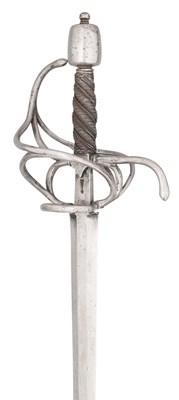 Lot 144 - A GERMAN RAPIER, SECOND QUARTER OF THE 17TH CENTURY