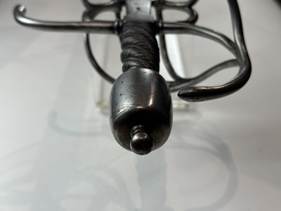 Lot 144 - A GERMAN RAPIER, SECOND QUARTER OF THE 17TH CENTURY