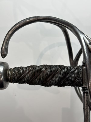 Lot 144 - A GERMAN RAPIER, SECOND QUARTER OF THE 17TH CENTURY