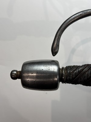 Lot 144 - A GERMAN RAPIER, SECOND QUARTER OF THE 17TH CENTURY