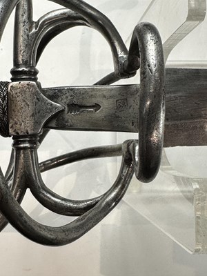 Lot 144 - A GERMAN RAPIER, SECOND QUARTER OF THE 17TH CENTURY