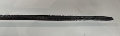 Lot 150 - A RARE NORTH EUROPEAN BASKET-HILTED BACK-SWORD, EARLY 17TH CENTURY, DUTCH OR ENGLISH