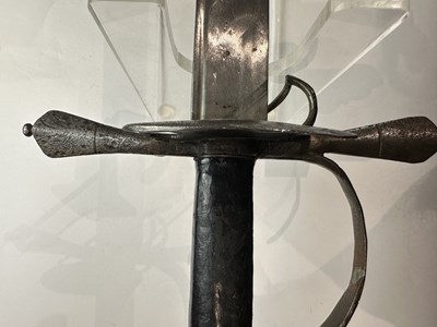 Lot 155 - A GERMAN MILITARY SWORD, CIRCA 1580, PROBABLY STYRIAN