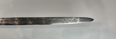Lot 155 - A GERMAN MILITARY SWORD, CIRCA 1580, PROBABLY STYRIAN