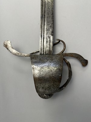 Lot 158 - A STYRIAN MILITARY SWORD, LAST QUARTER OF THE 16TH CENTURY