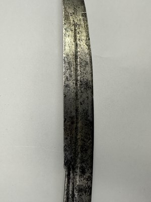 Lot 158 - A STYRIAN MILITARY SWORD, LAST QUARTER OF THE 16TH CENTURY