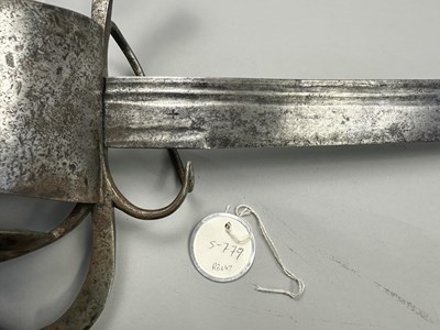 Lot 158 - A STYRIAN MILITARY SWORD, LAST QUARTER OF THE 16TH CENTURY