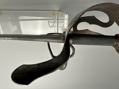 Lot 158 - A STYRIAN MILITARY SWORD, LAST QUARTER OF THE 16TH CENTURY