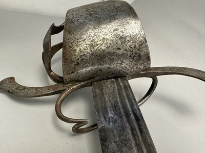 Lot 158 - A STYRIAN MILITARY SWORD, LAST QUARTER OF THE 16TH CENTURY