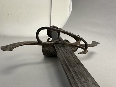 Lot 158 - A STYRIAN MILITARY SWORD, LAST QUARTER OF THE 16TH CENTURY