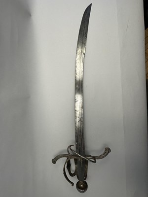 Lot 158 - A STYRIAN MILITARY SWORD, LAST QUARTER OF THE 16TH CENTURY