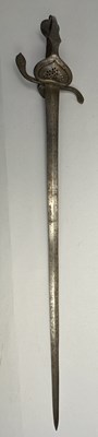 Lot 169 - A SWEDISH MILITARY SWORD, CIRCA 1630-40