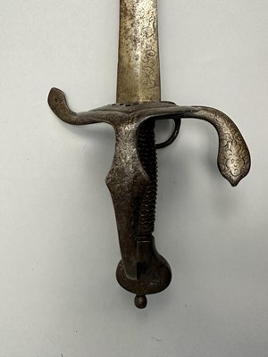 Lot 169 - A SWEDISH MILITARY SWORD, CIRCA 1630-40