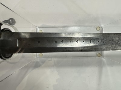 Lot 177 - A SWISS SWORD, LATE 17TH CENTURY