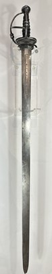 Lot 177 - A SWISS SWORD, LATE 17TH CENTURY
