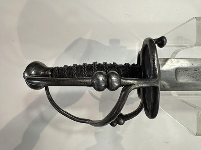 Lot 177 - A SWISS SWORD, LATE 17TH CENTURY