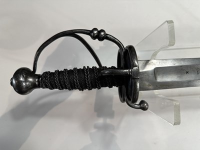 Lot 177 - A SWISS SWORD, LATE 17TH CENTURY
