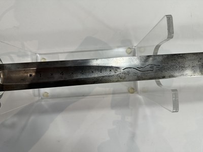Lot 177 - A SWISS SWORD, LATE 17TH CENTURY