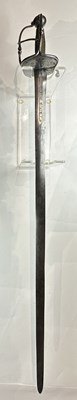 Lot 179 - A MILITARY SWORD, LATE 17TH/EARLY 18TH CENTURY, FRENCH OR SWISS