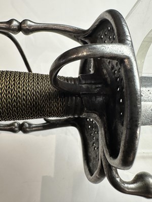 Lot 179 - A MILITARY SWORD, LATE 17TH/EARLY 18TH CENTURY, FRENCH OR SWISS
