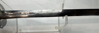 Lot 179 - A MILITARY SWORD, LATE 17TH/EARLY 18TH CENTURY, FRENCH OR SWISS