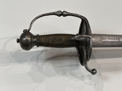 Lot 175 - AN AUSTRIAN MILITARY SWORD, THIRD QUARTER OF THE 17TH CENTURY
