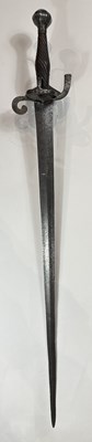 Lot 170 - A SWISS MILITARY SWORD, BERN, CIRCA 1640