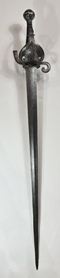 Lot 170 - A SWISS MILITARY SWORD, BERN, CIRCA 1640