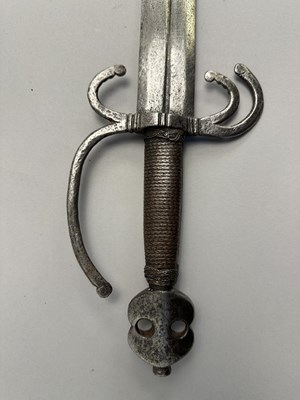 Lot 165 - AN AUSTRIAN INFANTRY SWORD, CIRCA 1600