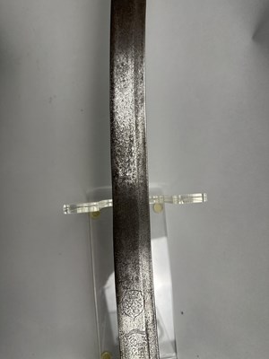 Lot 176 - AN AUSTRIAN INFANTRY SWORD, THE BLADE DATED 1623