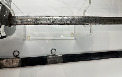 Lot 171 - A NORTH EUROPEAN BASKET-HILTED SWORD, LAST QUARTER OF THE 17TH CENTURY, PROBABLY DUTCH