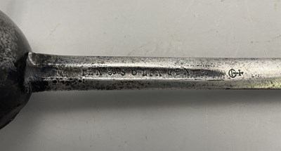 Lot 192 - AN OFFICER’S CUP-HILT RAPIER, EARLY 18TH CENTURY, PORTUGUESE OR SPANISH