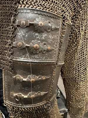 Lot 75 - A COMPOSITE INDIAN FULL ARMOUR, 17TH CENTURY