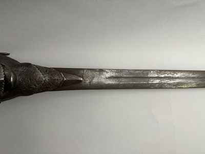 Lot 50 - A RARE SOUTH INDIAN PATA, PROBABLY MADURAI, TAMIL NADU 17TH CENTURY