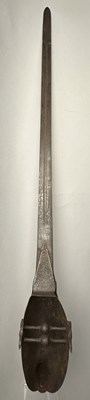 Lot 50 - A RARE SOUTH INDIAN PATA, PROBABLY MADURAI, TAMIL NADU 17TH CENTURY