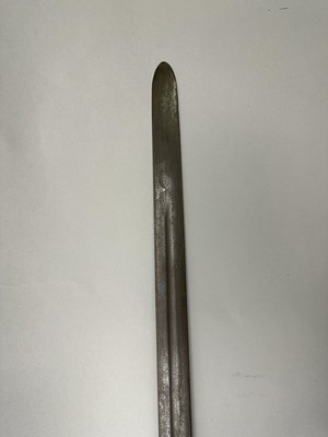 Lot 50 - A RARE SOUTH INDIAN PATA, PROBABLY MADURAI, TAMIL NADU 17TH CENTURY