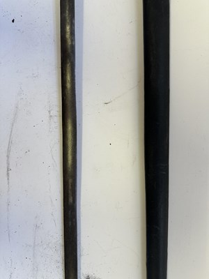 Lot 12 - A SOUTH INDIAN RAPIER (BAWANI), 18TH CENTURY, PROBABLY KERALA