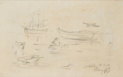 Lot 452 - WILLIAM SIDNEY MOUNT (AMERICAN 1807-1868)