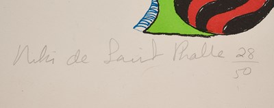 Lot 49 - NIKI DE SAINT PHALLE (FRENCH-AMERICAN 1930-2002)