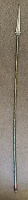Lot 74 - AN INDIAN LANCE, 18TH/19TH CENTURY