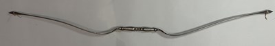 Lot 30 - AN INDIAN STEEL BOW, 18TH/19TH CENTURY