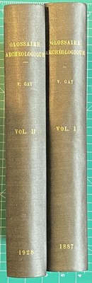 Lot 765 - GAY, VICTOR: GLOSSAIRE ARCHÉOLOGIQUE DU MOYEN AGE ET DE LA RENAISSANCE
