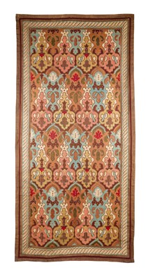 Lot 105 - A FRENCH ENTRE FENETRE PANEL, AUBUSSON, THIRD QUARTER 19TH CENTURY