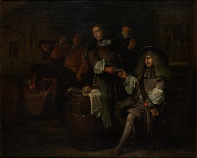 Lot 30 - EGBERT VAN HEEMSKERCK THE ELDER (DUTCH 1610-1680)