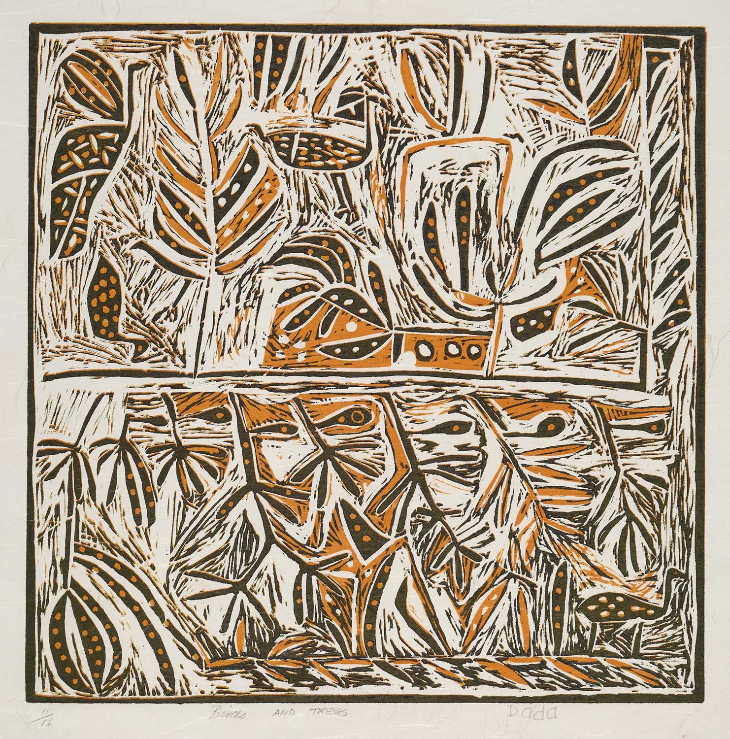 Lot 341 - DADA (BOTSWANAN 1934-2008)