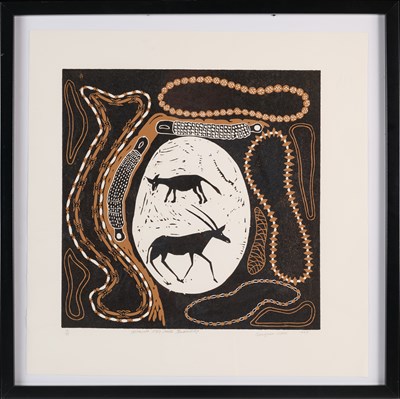 Lot 337 - QAEQHAO MOSES (BOTSWANAN B.1973)