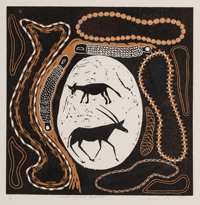 Lot 337 - QAEQHAO MOSES (BOTSWANAN B.1973)